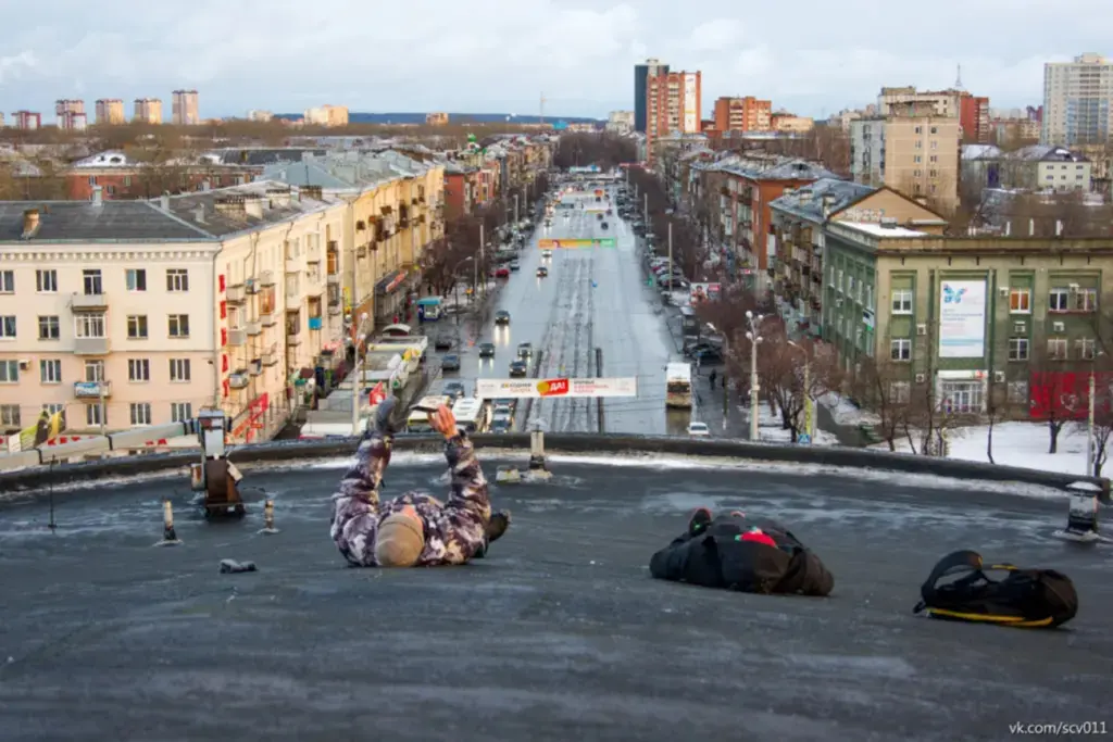 Grigory Skvortsov and his friends have visited almost every rooftop in Perm with an interesting view. From Skvortsov’s profile / vk.com